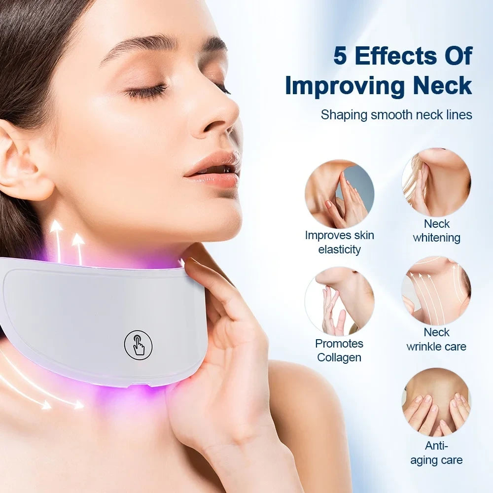 MyVira™ 7-Color LED Facial & Neck Light Therapy Mask