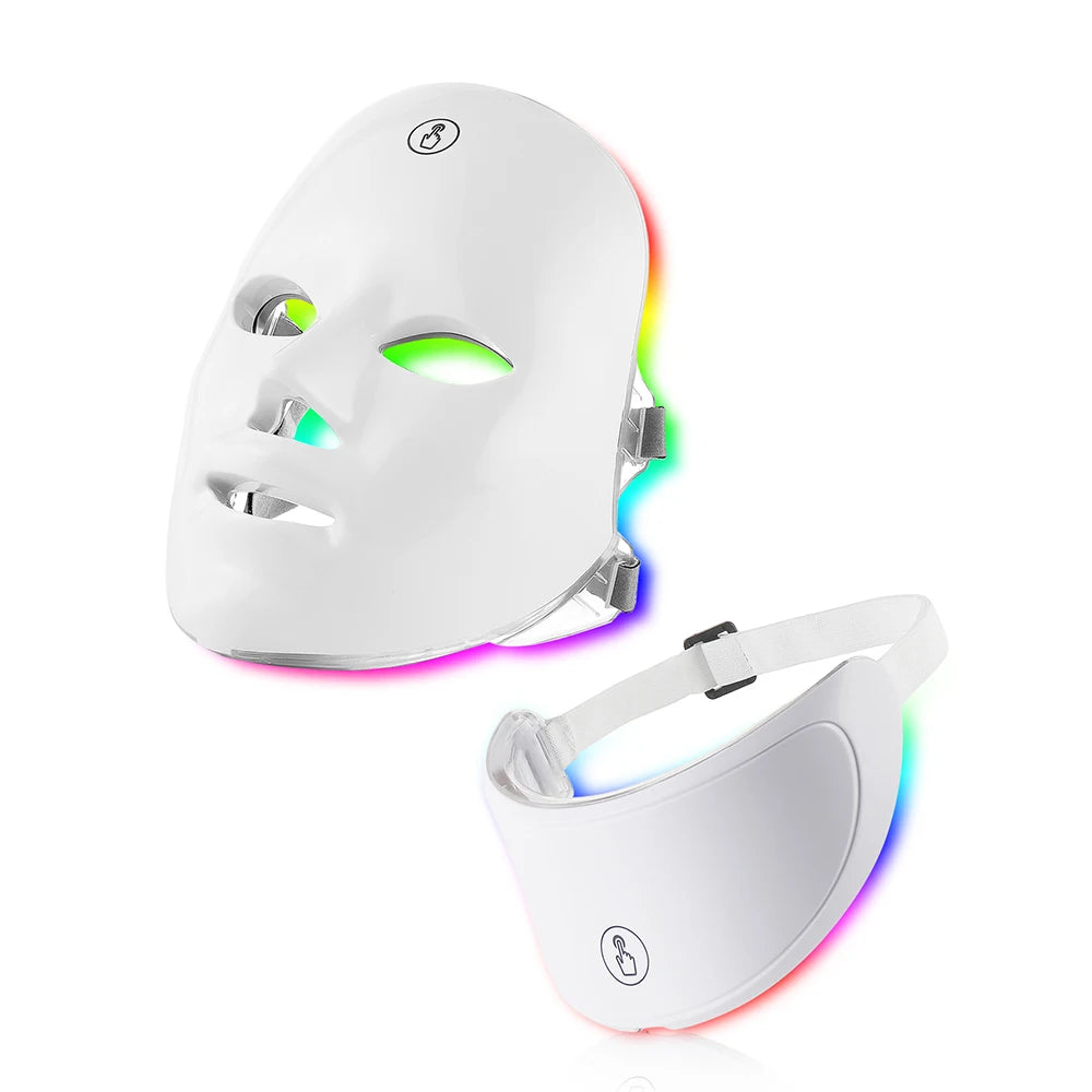 MyVira™ 7-Color LED Facial & Neck Light Therapy Mask