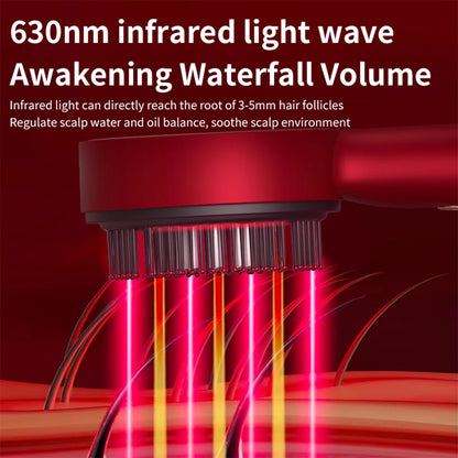 Red Light Scalp Massager Comb – Liquid Applicator & Anti-Fatigue